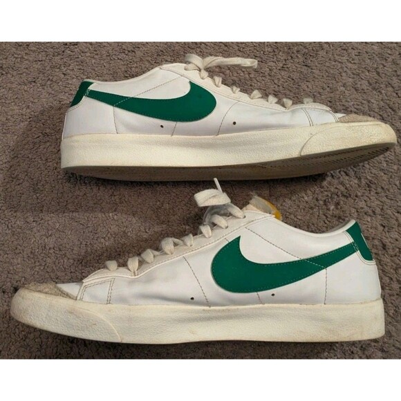 Nike Blazer 77 Low White / Pine Green DA6364-115 Men's 14 - Picture 2 of 5